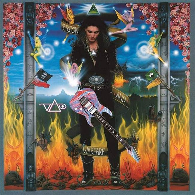 Steve Vai - Passion & Warfare (Colored Vinyl) (Limited) (Orange Vinyl) (Yellow Vinyl) (Holland - Import) - VINYL LP