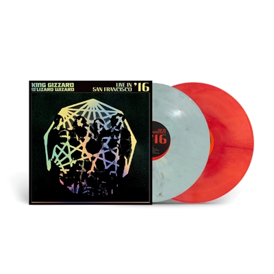 King Gizzard & The Lizard Wizard - Live In San Francisco '16 (2xLP) (Sunburst and Fog colored Vinyl) (Deluxe Edition)- VINYL LP