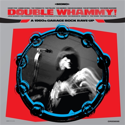 Various Artists - Double Whammy! A 1960s Garage Rock Rave-Up (LP) (Translucent Blue colored Vinyl) - VINYL LP