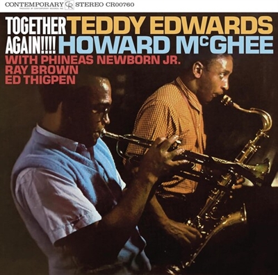 Teddy Edwards / Howard McGhee - Together Again!!!! (Contemporary Records Acoustic Sounds Series 180-gram Vinyl) - VINYL LP