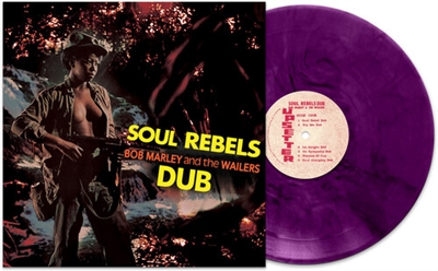 Bob Marley & the Wailers - Soul Rebels Dub (Limited Edition Purple Marble Vinyl) - VINYL LP