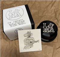 the LUNA music HI-FI Aluminum Record Weight LP Disc Objectâ€”the Nathaniel Russell Edition!