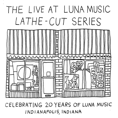 THE LIVE at LUNA music LATHE-CUT 7" BOX SET