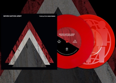 The White Stripes - Seven Nation Army (The Glitch Mob Remix) (Red Vinyl) 7" - VINYL LP