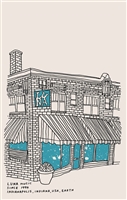 the LUNA music Cosmic Storefront Print