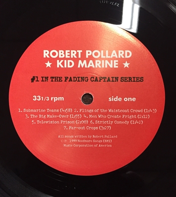 ROBERT POLLARD - KID MARINE (original 180g pressing-vinyl only, no cover) LP