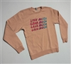 the LUNA music Kyle Field Triple-Split Fountain Sweatshirt