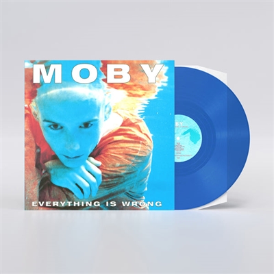 Moby - Everything is Wrong (Light Blue Vinyl) - VINYL LP