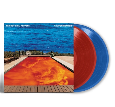 Red Hot Chili Peppers - Californication (25th Anniversary Limited Edition Red & Ocean Blue Vinyl) - VINYL LP