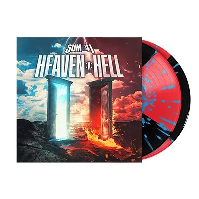 Sum 41 - Heaven :x: Hell (Indie Exclusive Limited Edition Quad w/Blue Splatter Vinyl) - VINYL LP