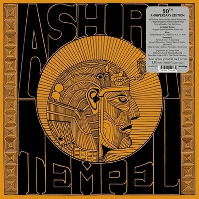 Ash Ra Tempel - Ash Ra Tempel (Limited Edition Clear Vinyl) - VINYL LP