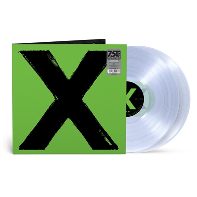Ed Sheeran - X (Atlantic Records 75th Anniversary Edition Clear Vinyl) - VINYL LP
