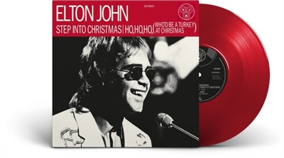 Elton John - Step Into Christmas (Limited Edition Red 180-gram Vinyl) - VINYL 10"