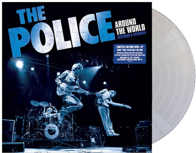 The Police - Around The World Restored & Expanded Limited Edition Silver LP/ DVD (Silver Vinyl) - VINYL LP