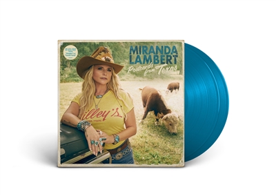 Miranda Lambert - Postcards from Texas (Sea Blue Vinyl) - VINYL LP