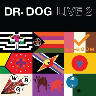 Dr Dog - Live 2 (Black Vinyl Edition) - VINYL LP