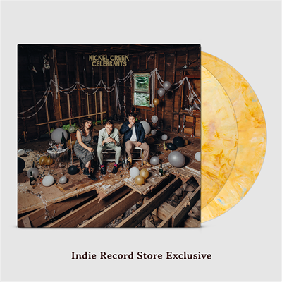 Nickel Creek - Celebrants (Indie Exclusive Limited Edition Confetti Yellow Vinyl) - VINYL LP