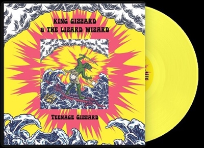 King Gizzard and the Lizard Wizard - Teenage Gizzard (140-gram Neon Yellow Vinyl) - VINYL LP