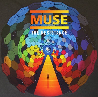 MUSE THE RESISTANCE  DIE-CUT PROMOTIONAL POSTER