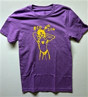 the LUNA music Purple  RSD 2016 Throwback T-Shirt
