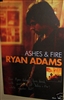 RYAN ADAMS ASHES & FIRE ORIGINAL PROMOTIONAL POSTER