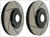 WORKS Slotted Rotors - Front