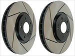 WORKS Slotted Rotors - Front