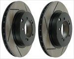 WORKS Slotted Rotors - Rear