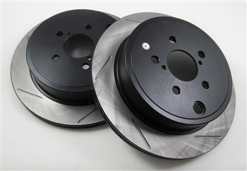 WORKS Slotted Rotors (Rear) - BRZ/FR-S