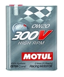 Motul 300V Racing Motor Oil 0W-20
