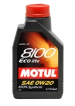 Motul 8100 Motor Oil 0W-20