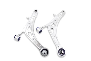 SuperPro Subaru WRX Front Alloy Lower Control Arm Assembly - Includes DuroBall Caster Increase (Left/Right)