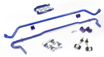 SuperPro Subaru STI 26mm 24mm Heavy Duty Blade Adjustable Sway Bar Kit Front Rear