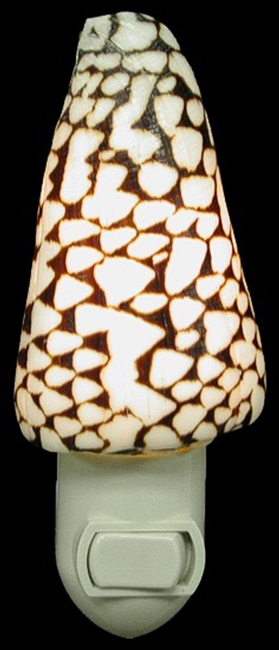 marble cone night light