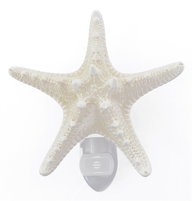 real white starfish night light