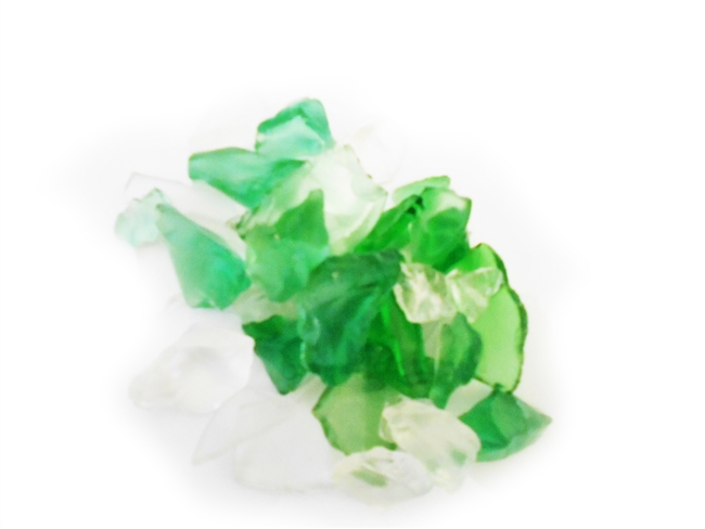 Emerald Ice Mix Glass