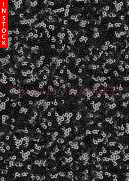 Black Glitz Sequin Fabric