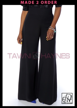 Tawni Haynes High Waist Wide Leg Slacks