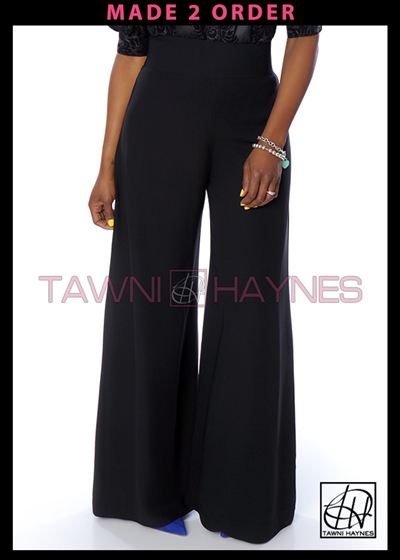 Tawni Haynes High Waist Wide Leg Slacks