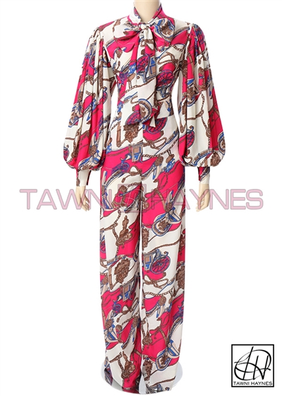 Tawni Haynes Fuchsia Equestrian Chic Set