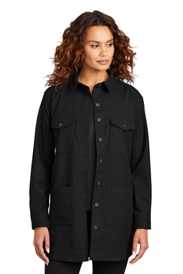 Mercer+Mettle Womenâ€™s Long Sleeve Twill Overshirt