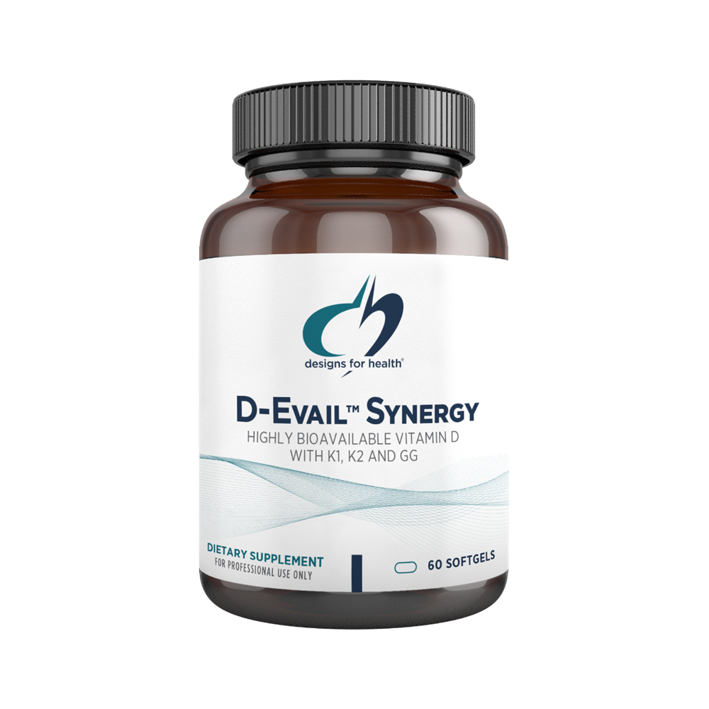 D-Evailâ„¢ Synergy (Vitamin D,K1,K2,GG) 60 softgels