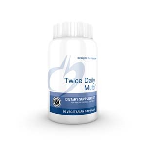 Twice Daily Multiâ„¢ 60 vegetarian capsules