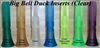 Big Bell Clear Duck Call Insert