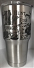 Hunt Fish Forage Eat 30 oz. tumbler