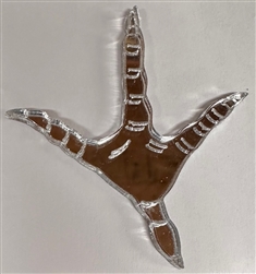Mirror Turkey Foot with Adhesive back