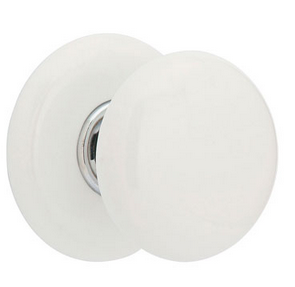 Emtek Ice White Knob