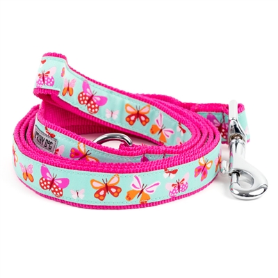 The Worthy Dog Butterflies Dog Lead