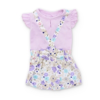 DOGO Lilac Cross Back Dog Dress
