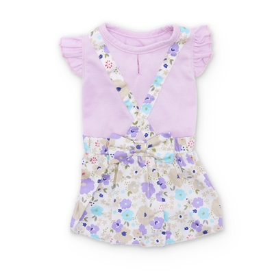 DOGO Lilac Cross Back Dog Dress